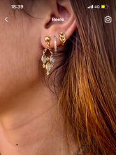 Cargar imagen en el visor de la galería, Pendiente Triple Luna