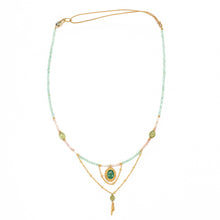 Cargar imagen en el visor de la galería, Gargantilla Ana Crisoprasa