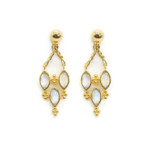 Cargar imagen en el visor de la galería, pendiente triple luna