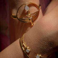 Cargar imagen en el visor de la galería, Pulsera Isis onix negro