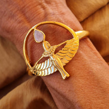 Cargar imagen en el visor de la galería, Pulsera Isis piedra luna blanca
