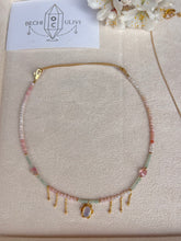 Cargar imagen en el visor de la galería, Gargantilla Ana Deluxe Ópalo Rosa
