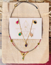 Cargar imagen en el visor de la galería, Gargantilla Ana cuarzo ahumado
