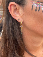 Cargar imagen en el visor de la galería, Aros Estrella con amatista
