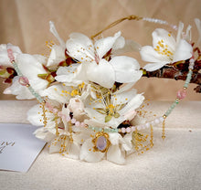 Cargar imagen en el visor de la galería, Gargantilla Ana Deluxe Ópalo Rosa
