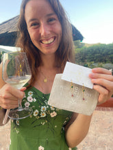 Cargar imagen en el visor de la galería, Aros Estrella Ónix verde
