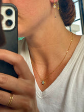 Cargar imagen en el visor de la galería, Collar Sofia topacio azul
