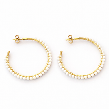 Cargar imagen en el visor de la galería, Pendientes Cristina ópalo dendritico
