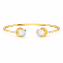 Cargar imagen en el visor de la galería, Pulsera Bizantina Piedra Luna
