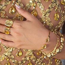 Cargar imagen en el visor de la galería, Pulsera Luna Citrino
