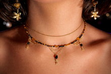 Cargar imagen en el visor de la galería, Gargantilla Ana Deluxe Ojo de Tigre
