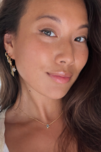 Cargar imagen en el visor de la galería, Collar Sofia topacio azul
