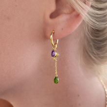 Cargar imagen en el visor de la galería, Aros Estrella con Amatista
