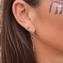 Cargar imagen en el visor de la galería, Aros Estrella con Amatista
