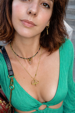 Cargar imagen en el visor de la galería, Gargantilla Ana ónix negro

