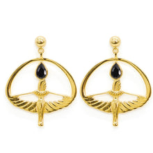 Cargar imagen en el visor de la galería, isisearrings
isisjewelry
blackonyxearrings
blackonyxjewelry
bechiulivi
bechiulivijewels
bechiearrings
